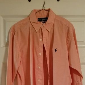 Long sleeve polo shirt